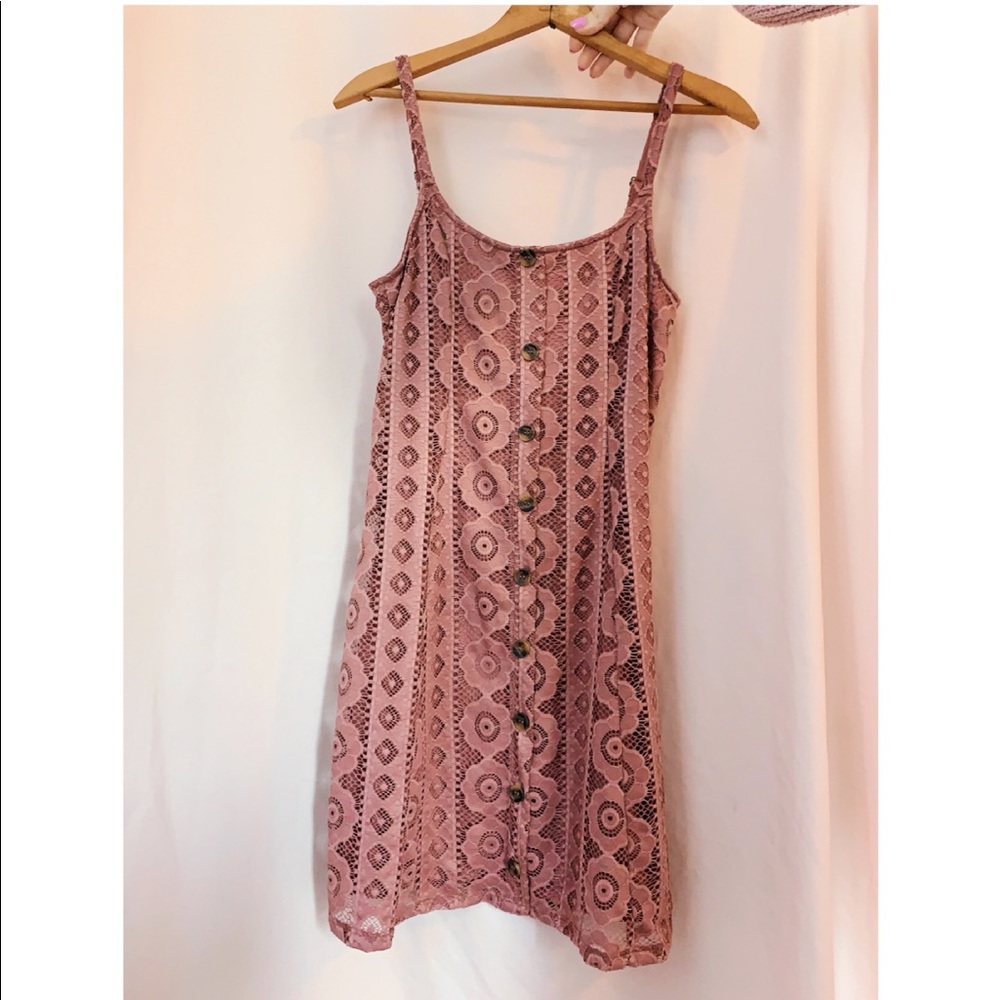 Aeropostale floral lace dress
